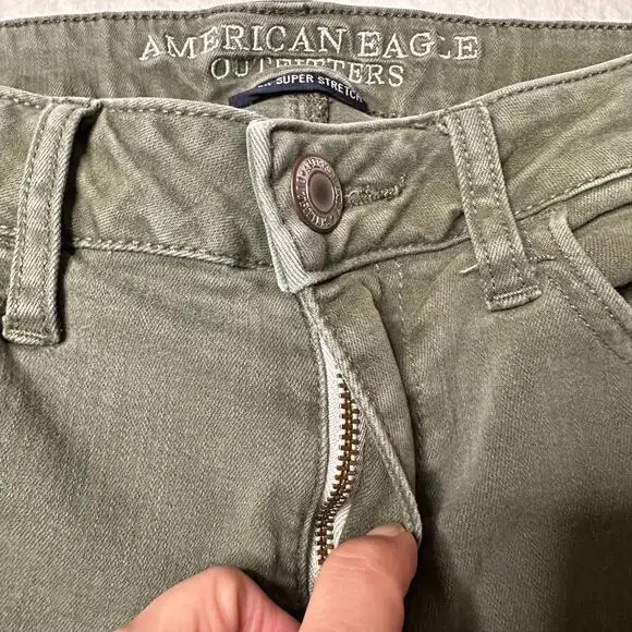 American Eagle Super Low Jeggings Women’s 8L Skinny Jeans - Picture 6 of 8